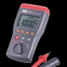  TES-3660自動換檔絕緣測試器.大型 LCD 雙數(shù)字顯示及模擬指示。250V 、 500V 、 1000V 三種測試電壓，測量絕緣電阻。4000MΩ 絕緣測試可自動切換至電壓測量確保安全性。   