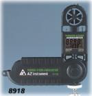 AZ-8918  風速/風溫儀,180 °折疊,同時顯示風速風溫,20分鐘自動關(guān)機、低電壓顯示及風寒指數(shù),量程范圍,風速:1.1-20m/s
風溫:-10℃～+50℃ ,濕度:0 ~100% .分辯率,風速: 0.1m/s,溫度:0.1℃/濕度:0.1%
 

