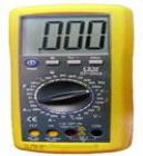 數(shù)字萬用表 DT-2008  超大帶背光高對比2000位數(shù)字液晶顯示屏;九種測量：交流/直流電壓，交流/直流電流，電阻，電容，頻率，溫度，短路測;