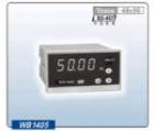 WB1405  盤裝電量表    測量項目：F（45—65）Hz； 輸入：AC （50V—500）V； 測量誤差：±0.02Hz； 顯示方式：4 digitals，0.5''LED; 

