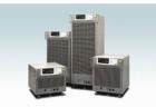 PCR12000W2 高效率交流電源:12kVA、單相／三相切換、交流1 ? 300V、1 ?500.0Hz、直流+/-1.4 ? +/-424V、PWM型,交流電源的功率單元部采用PWM方式，由此實現(xiàn)了高效率（約75%）和低輸入電流，其機身小，質(zhì)量輕。