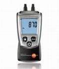 testo 510  差壓儀 0～100 hPa差壓測量，顯示滿量程的壓力值，溫度補償，背部帶磁鐵，便于放置  連接皮托管，測量風速（產(chǎn)品不包括皮托管） 空氣密度補償

