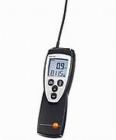 testo 425熱敏風速儀，固定連接風速探頭，帶伸縮式手柄（最長820mm），可同時測量溫度；包括電池和標定證書。熱敏風速探頭量程：0～+20 m/s
 