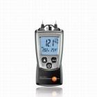 testo 606-2  水份儀 材料水份 量程：0～90%，分辨率：0.1?？諝鉂穸攘砍蹋?～+100%RH，分辨率：0.1%RH，精度：±2.5%RH (+5～+95%RH)。 空氣溫度量程：-10～+50℃，分辨率：0.1℃，精度：±0.5℃ 

