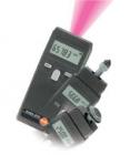  testo 470轉(zhuǎn)速儀套裝：包括儀器箱，適配器，探頭，表面測速盤，反射標(biāo)貼和電池；光學(xué)式/機(jī)械式。裝上機(jī)械轉(zhuǎn)速傳感器后即可通過機(jī)械接觸方式測量轉(zhuǎn)速。1.0 ... 99999.0 U/min

