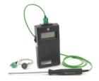 Elcometer 213數(shù)字式溫度計(jì)使用K型熱電偶，應(yīng)用廣泛，測(cè)量簡(jiǎn)單、快速。測(cè)量溫度范圍在-50~850℃之間（最高溫度取決于探頭類(lèi)型），高精確度和分辨率，溫度響應(yīng)快速。 
