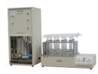 技術(shù)指標(biāo)  Specifications  

測(cè)定范圍：含氮量0.05%-90%；                                                   

精  度：相對(duì)差≤2%，平行差≤0.2%

測(cè)定時(shí)間：消化45分鐘左右（視樣品含氮量而定）， 蒸餾6分鐘左右

電  源：AC220V/50 Hz

功  率：消化器（四孔）1200W    （八孔）2400W        

體  積：04消化器650×220×150

        08消化器730×300×150

        蒸 餾 器380×330×740單位（mm）

