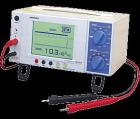 測(cè)試電壓：DC 10-1000V（7檔量程） 
測(cè)試量程：0.05-2×1010MΩ（9檔量程） 
LCD數(shù)字/模擬顯示 
適用于測(cè)量高至低電壓&電阻負(fù)載 
具備時(shí)鐘、遠(yuǎn)程啟動(dòng)器、比較器&HV-EN功能（standard spec） 
適合測(cè)量電極和其他設(shè)備的多個(gè)樣品類型 
