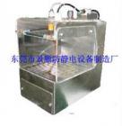 特點： 

1.除塵除靜電時間0-30s可調 

2.可通過調節(jié)閥調節(jié)風速大小，三面風幕設計使工作區(qū)保持正壓狀態(tài)，避免外界環(huán)境塵埃的進入 

3.小巧，安裝靈活，透明視窗便于觀察 

4.可通過前下方的活動擋板對集塵區(qū)定期進行清潔 

5.材質：不銹鋼，有機玻璃等 

6.可針對不同產(chǎn)品進行設計  